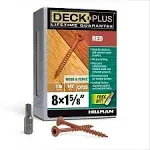 Deck Plus #8 x 1-5/8-in Wood To Wood Deck Screws (147-Per Box)