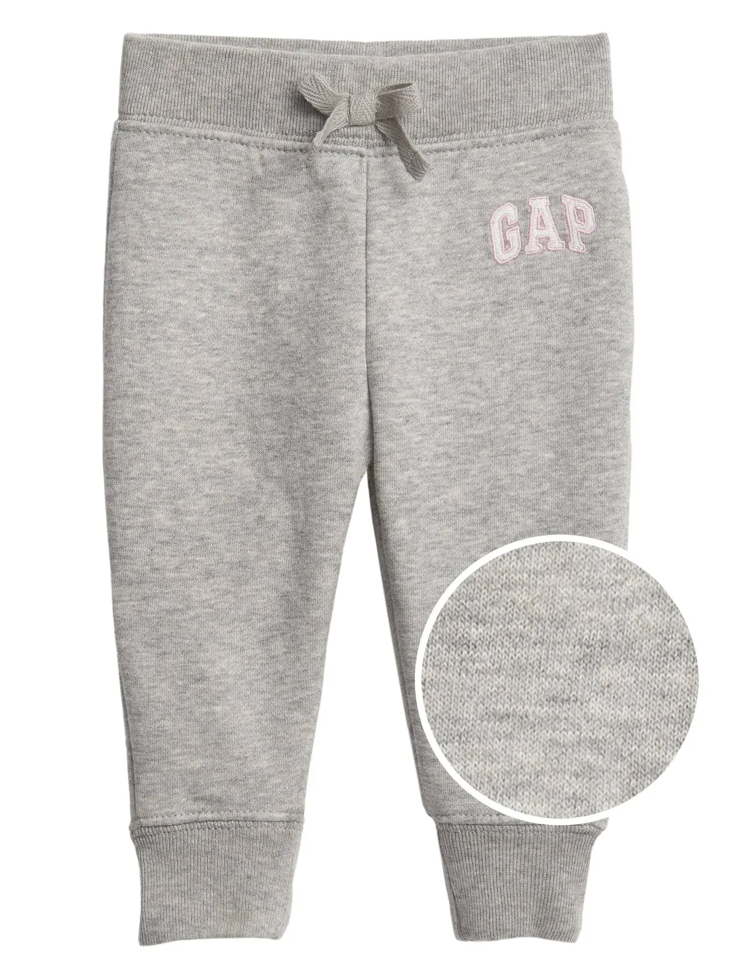 Gap Baby Girls' Logo Pull-On Jogger Sweatpants