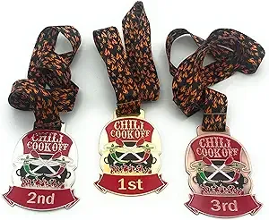 Chili Cook Off Premium Award Trophy Medal