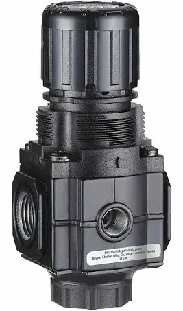 Speedaire 4ZM14 Air Regulator, 1/4 in. NPT, 80 CFM, 300 psi