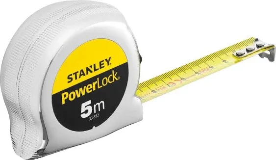 Stanley Powerlock Measuring Tape 5 m