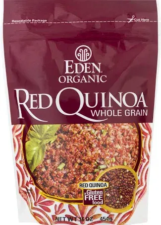 Eden Foods Organic Whole Grain Red Quinoa