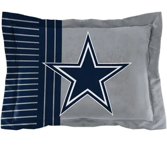 Northwest NFL Unisex-Adult Comforter and Sham Set Dallas Cowboys King Safety