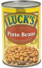 Luck's Beans, Pinto, 15-ounce (Pack of 6) by Luck's