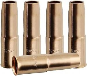 WeldingCity® 5-pk MIG Welding Gun Nozzle 24A-37 3/8&#034; for Tweco Lincoln 300-400A