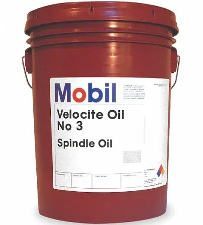 Mobil Spindle Bearing Oil,5 gal. 103866