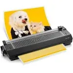 13 Inch Laminator with 50pcs Sheets Hot and Cold + Paper Trimmer Corner Rounder