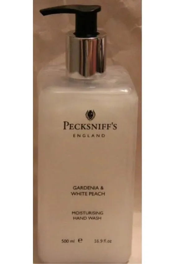 Pecksniffs Gardenia & White Peach Vitamin Enriched Hand Wash 16.9 from