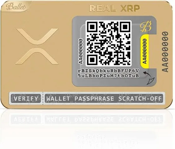 Ballet Real Series Litecoin Cold Storage Wallet Card