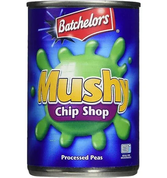 Batchelors Mushy Original Marrowfat Processed Peas (300g) - Pack of 6