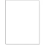 Heavy Digital Smooth White Cover Card Stock, 8-1/2 x 11 Letter Size 100 lb., 270 GSM 100 Pack