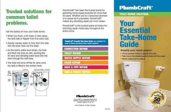 Plumb Craft by Waxman Complete Toilet Repair Kit - 7029000 | Blain's Farm & Fleet