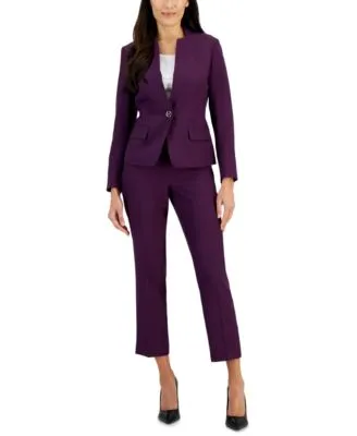 Le Suit Women's Jacket/Pant Suit