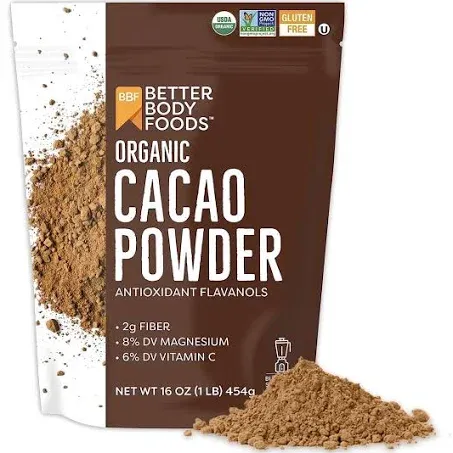 Better Body Foods Organic Cacao Powder