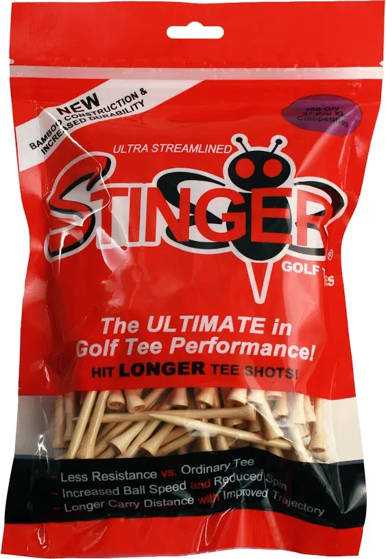 Stinger Golf Tees Pro XL 200 Count