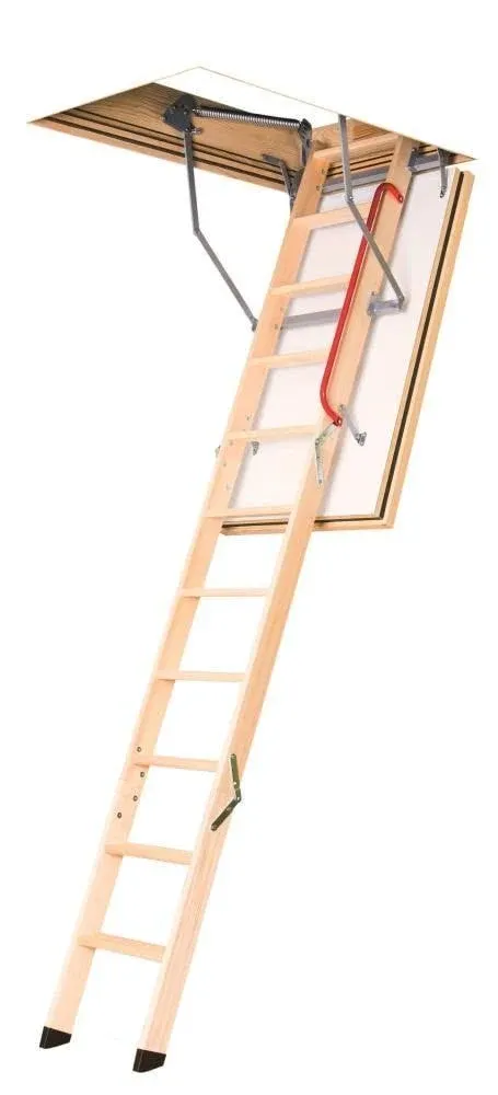 Fakro LWF 2547 25 in. x 47 in. Fire Rated Wood Attic Ladder 