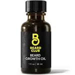 Beard Club - Beard Growth Serum with Natural Castor, Coconut and Avocado to Grow a Thicker, Fuller Beard, Fill in Patches and Stimulate Healthier Facial Hair Growth