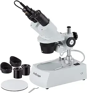 20X-40X-80X Stereo Microscope with 2MP USB Camera