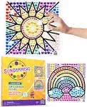 SUNGEMMERS Window Art Suncatcher Kits for Kids Crafts Ages 6-8 + - Gre