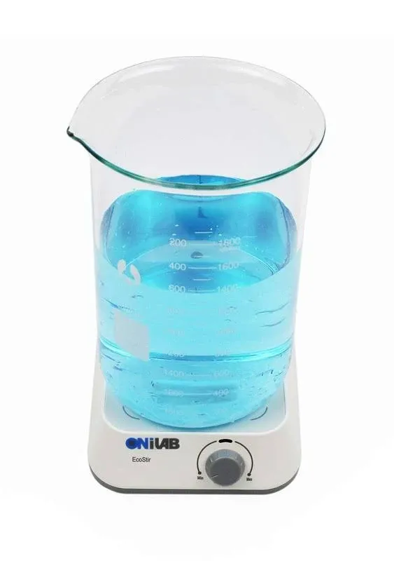 ONiLAB Magnetic Stirrer with 8PCS stir bar Set and stir bar Retriever, Magnetic Mixer Max Stirring Capacity 3000ml(No Heating)