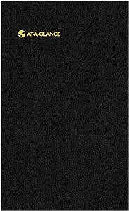 AT-A-GLANCE Undated Website Address Book and Password Keeper, Black, 3.63 x 6.13 x .21 Inches (80-500-05)