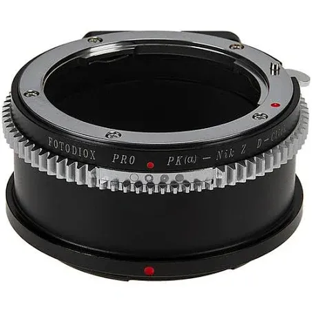 Fotodiox Pro Lens Mount Adapter Pentax K AF (KAF) to Nikon Z-Mount