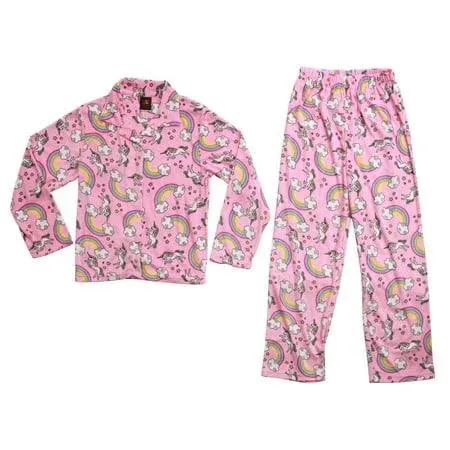 Just Love Girls Velour Pajama Coat Sets