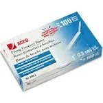 Acco 2.75"W Prong Fasteners Silver 100/Box (70013) 563875