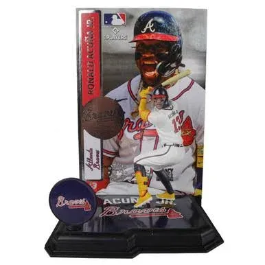 MLB SportsPicks Atlanta Braves Ronald Acuna Jr. 7-Inch Posed Figure