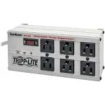 TRIPP LITE CH-9101012-NATripp Lite Isobar 6 Outlet Surge Protector Power Strip, 6ft. Cord with Right Angle Plug, 3300 Joules, Metal, (IBAR6-6D)