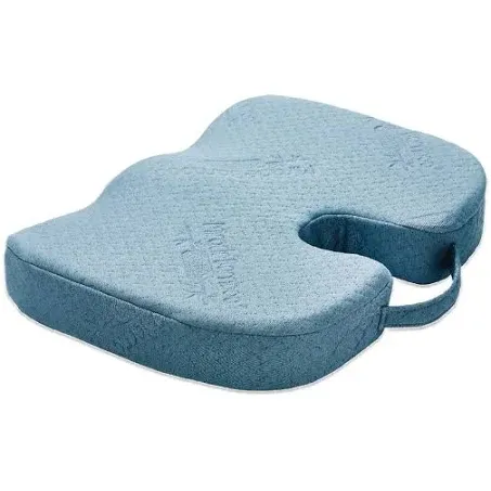 As Seen on TV Miracle Rayon from Bamboo Cushion Pillow Blue