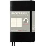 LEUCHTTURM1917 - Notebook Softcover Composition B5-123 Numbered Pages for Writing and Journaling (Dotted, Port Red)