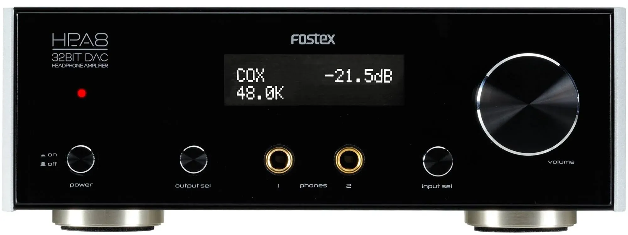 FOSTEX HP-A8 32bit DAC Headphone Amplifier AC100V w/ remote controller JPN