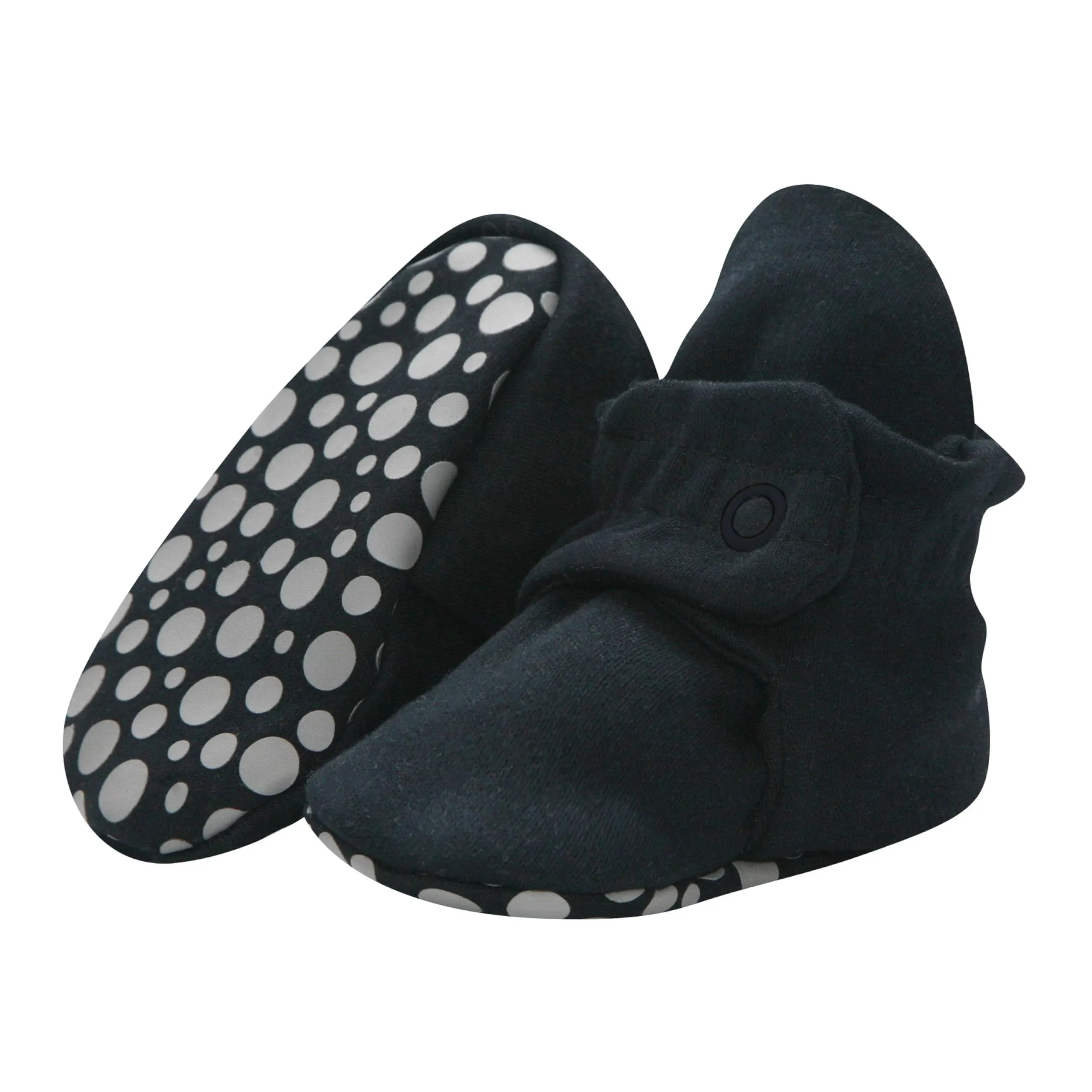 Cotton Solid Gripper Bootie