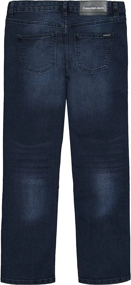 Calvin Klein Boys 4-7 Slim Straight Jeans