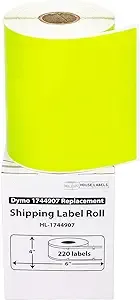 DYMO LW 1744907 GREEN 4XL 4x6 4"x6" - ONE (1) Roll All-Purpose Labels  FREE SHIP  | eBay