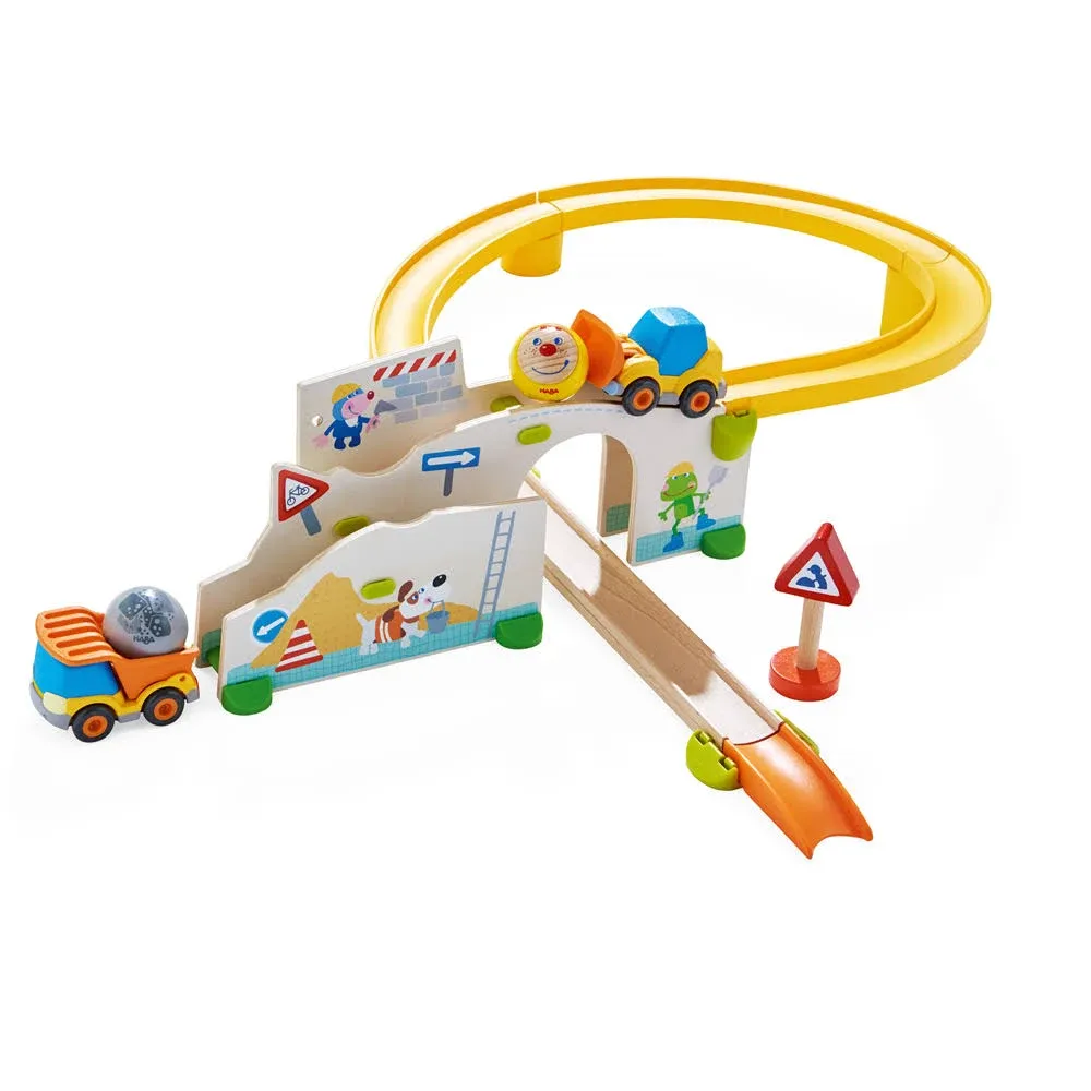 HABA Kullerbu Construction Site Play Track Set