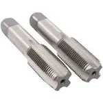 18mm x 1.5 HSS Taper and M18 x 1.5mm Pitch Plug Tap Right Hand, Set of 2, New!!