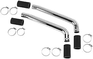 1942-1948 Flathead 59A Ford V8 Chrome Radiator Hose Dress-Up Kit