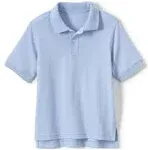 Lands' End School Uniform Kids Short Sleeve Interlock Polo Shirt