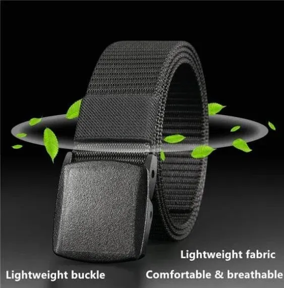 8 Pack Nylon Military Tactical Plastic Buckle Belt Webbing Canvas Outdoor Web