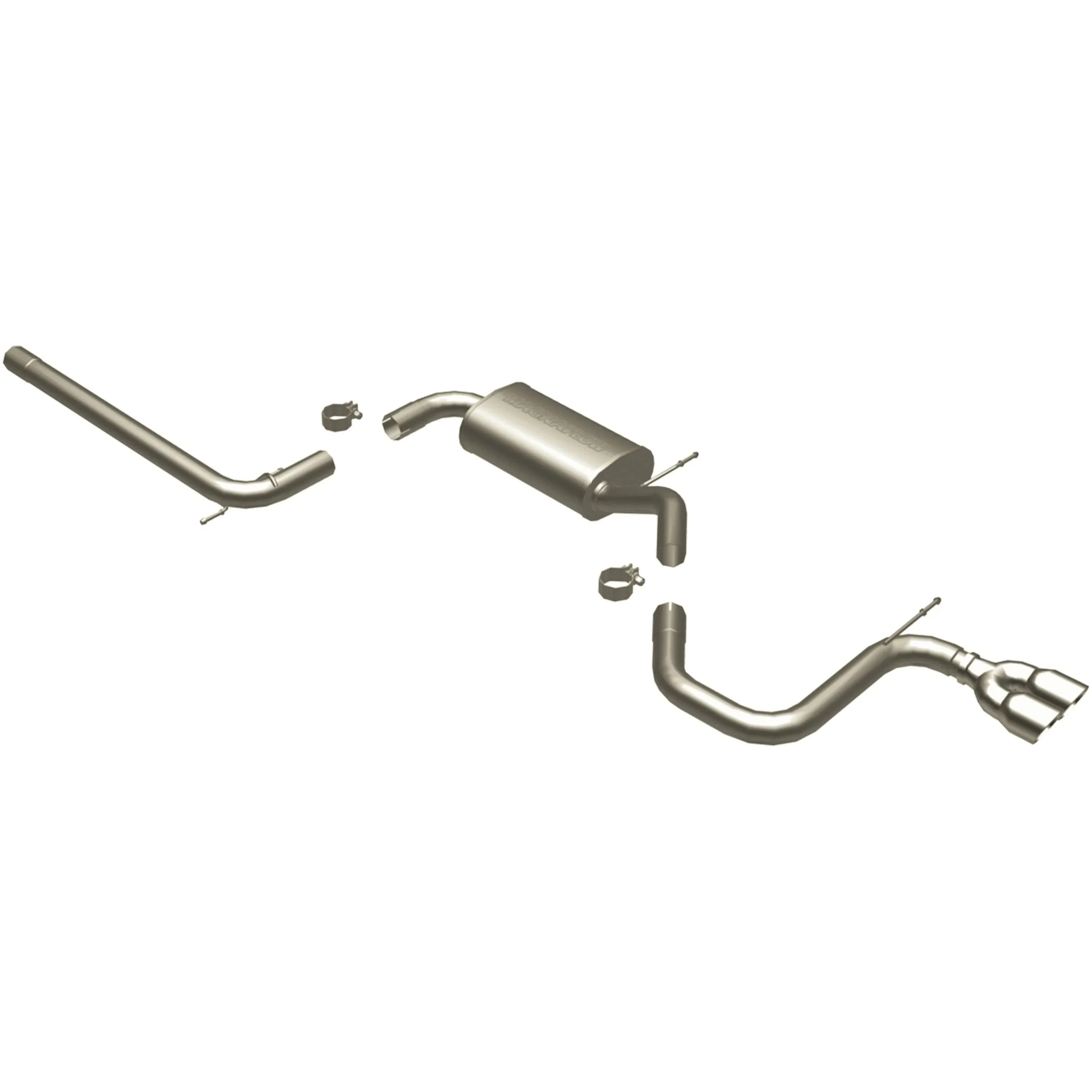 MagnaFlow Performance Exhaust System 16692: Cat-Back, Touring Series