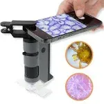 Carson MP-250 Microflip 100x-250x LED and UV Lighted Pocket Microscope