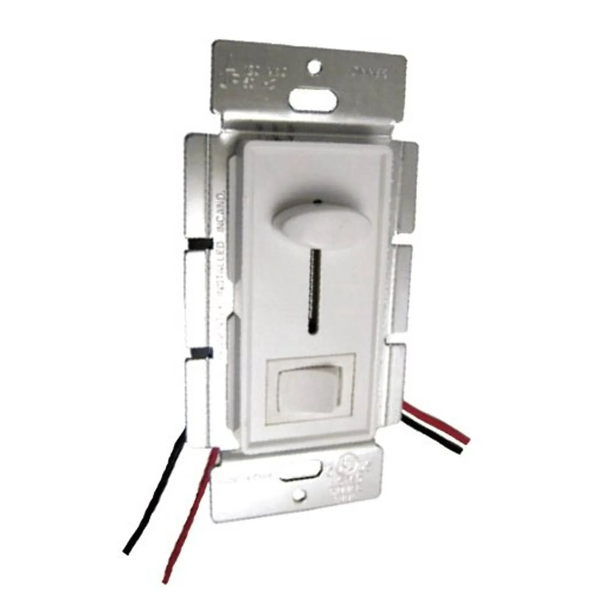 PWM LED Slide Dimmer 8A (Wall Plate) Low Voltage 12v/24v DC (Bottom Switch)