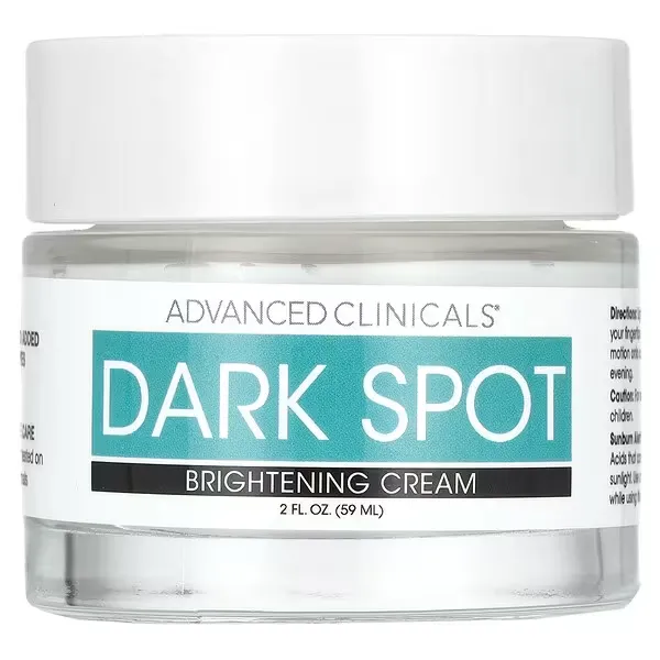 Advanced Clinicals, Dark Spot, Brightening Cream, 2 fl oz (59 ml)