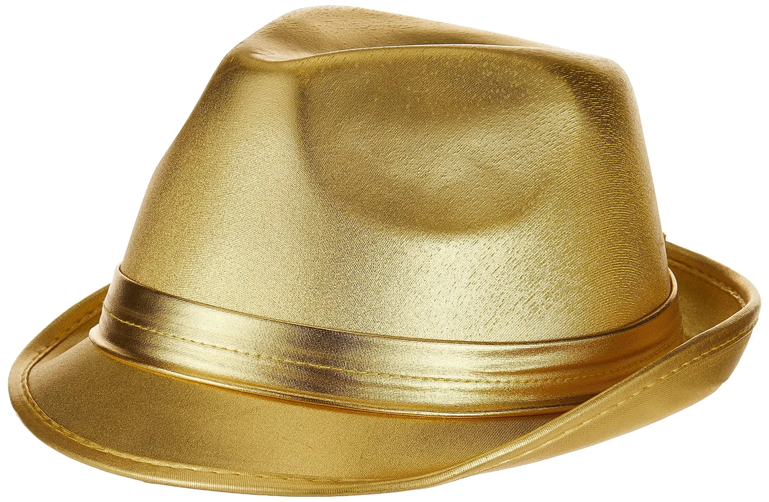 Gold Velour Fedora