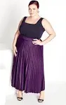 Women's Arnayork Plus Size Skirt Knit Pleat