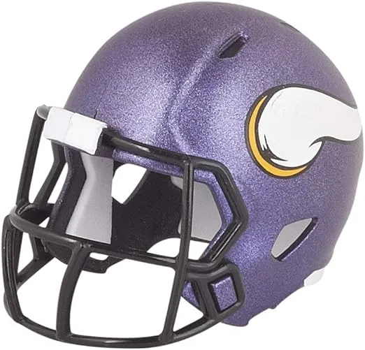 NFL Minnesota Vikings Helmet Riddell Pocket Pro Speed Style 2&#034; Mini Replica