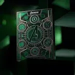 Theory11 Avengers Playing Cards - Green