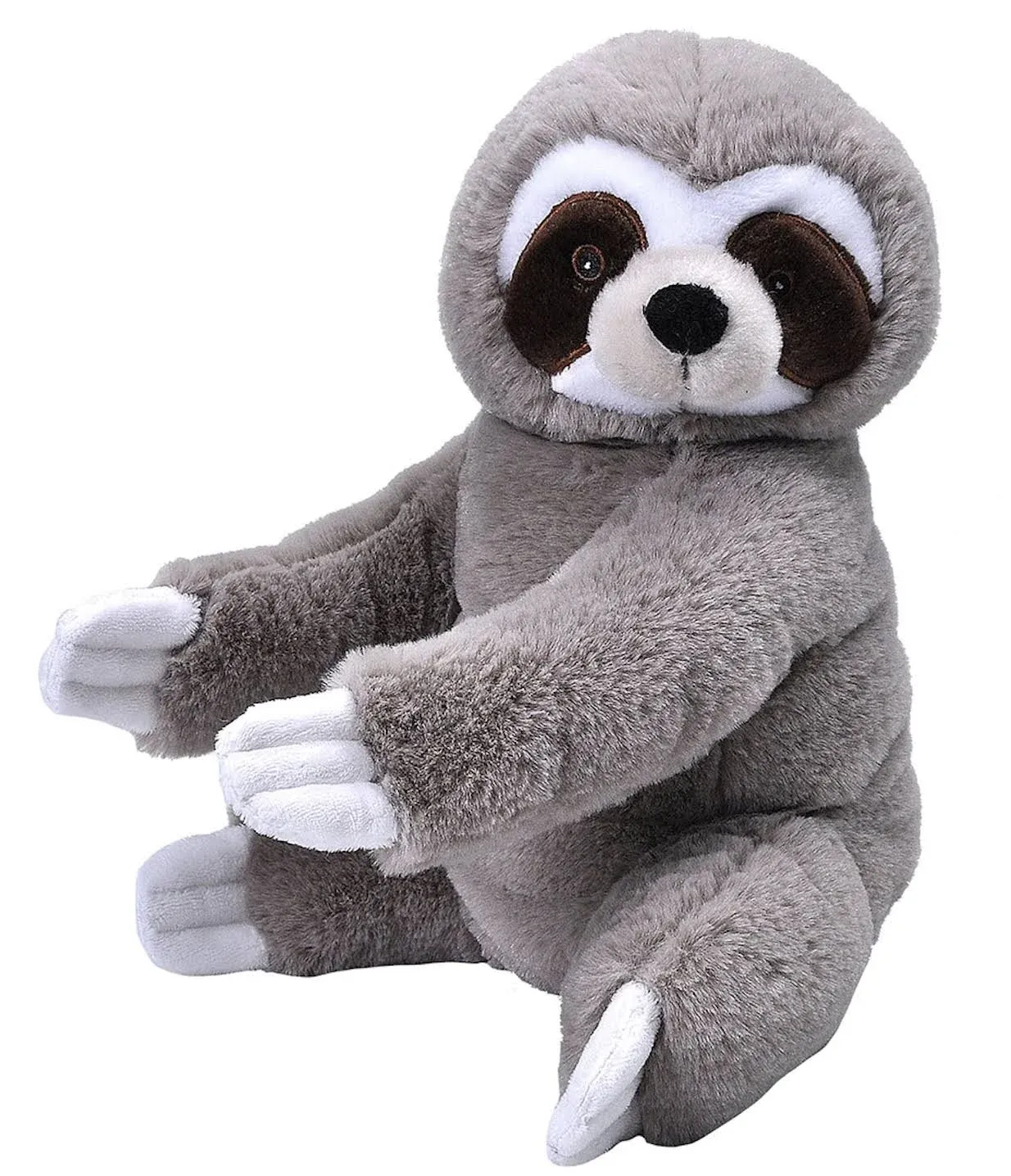 10” Gray Sloth Plush Ecokins Stuffed Animal Soft Toy Wild Republic